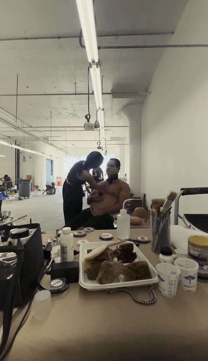 Creature and character practical effects example